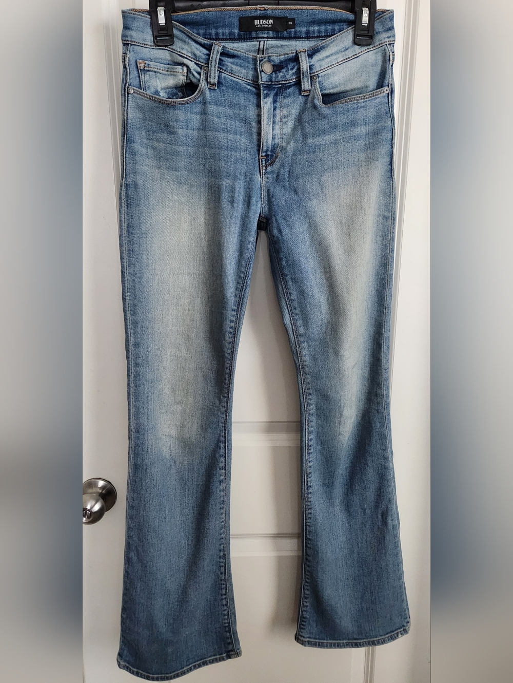 Hudson Jeans Light Wash Flare Jeans for Women